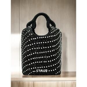 New With Tags STAUD Beaded Cote Bag